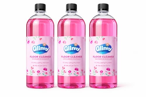 Image of Floor Cleaner Liquid | Disinfectant Surface Cleaner with Ocean Breeze Fragrance | Removes Dirt & Grease | Fast-Dry, No Stickiness & Extra Shine Formula | Suitable for Kitchen Floors (2700 ML)