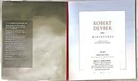Robert Deyber Miniatures - A collection of sixty hand-crafted stone lithographs 2006936719 Book Cover