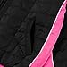 Formula 1 Las Vegas Grand Prix F1A x Hello Kitty Women's Nylon Quilted Race Jacket, Black/Pink, Medium