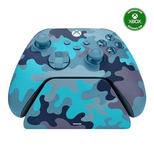 Image of Razer Universal Quick Charging Stand for Xbox Series X|S: Magnetic Secure Charging - Perfectly Matches Xbox Wireless Controllers - USB Powered - Mineral Camo (Controller Sold Separately)