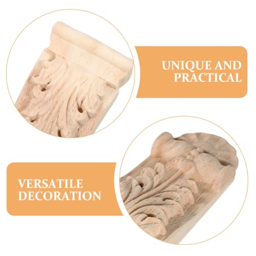 Apliques de madera tallada para tapar imperfecciones y embellecer esquinas de muebles 3