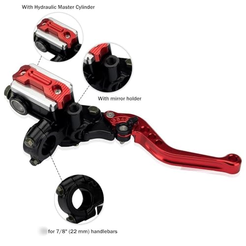 Levier d'embrayage de moto pour réparer une commande dure avec le maître-cylindre 12.7mm - 3