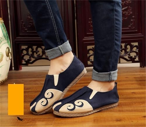 Vintage Linen Kungfu Shoes Traditional Sneaker4