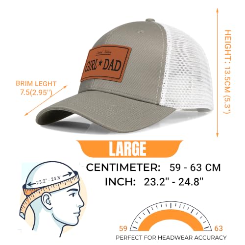 Image of Girl and Dad Hat Gifts for Father Men from Daughter Wife,Fathers Day,Christmas,Birthday