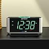 Emerson ER100202 Smartset Dual Alarm Clock Radio with USB Port and QI Wireless Phone Charger with Bluetooth, All Qi Compatible Phones