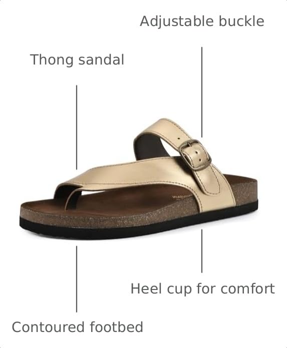 Image of White Mountain Women's Carly Footbed Sandal