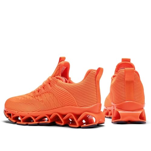 Image of Mens Slip on Walking Running Shoes Blade Tennis Casual Fashion Sneakers Comfort Non Slip Work Sport Athletic Trainer
