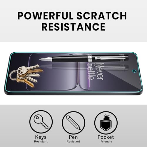 Image of FIRST MART Military-Grade Matte Anti-Glare Tempered Glass for OnePlus Nord CE 5 5G (6.77 Inch) With Edge to Edge Screen Coverage and Easy Installation Kit | Matte (Pack of 2)