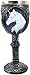 Bellaa 22548 Unicorn Goblet Wine Chalice Ossuary Resin Body Stainless Steel 8 inch Bellaa
