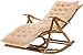 ZHANG-DZ Chaise Longue Fauteuil À Bascule Jardin Décontracté en Plein Air Soulève Piscine Jardin Parapente Terrasse Chaise À Bascule, 7 Couleurs (Taille: 95x47x60cm) (Color : B, Size : 95x47x60cm)