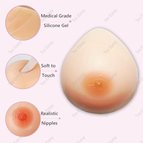 Mastectomie et soutien-gorge avec inserts de prothèses silicone - 3