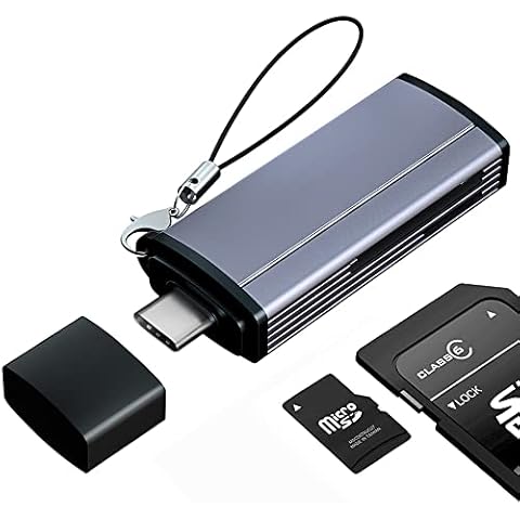Lector de Tarjetas SD USB C 3.0, IVSHOWCO Cover