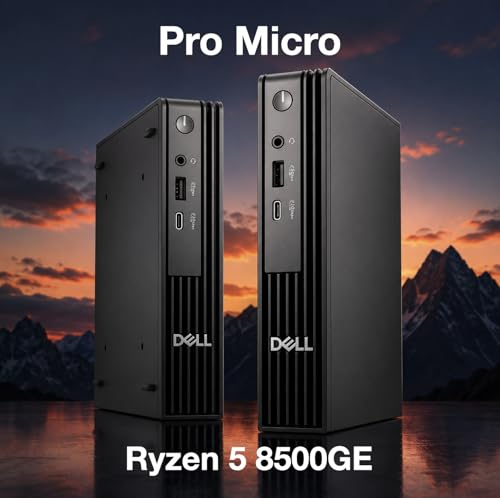 Image of Dell Pro Micro QCM1255 AI Business Mini Desktop