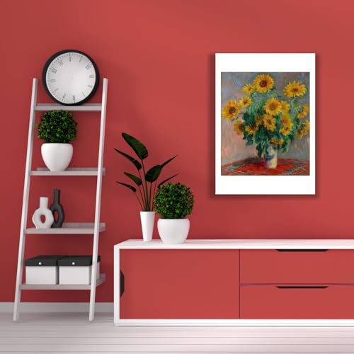 Claude Monet Tournesols grand format XL pour décorer votre salon