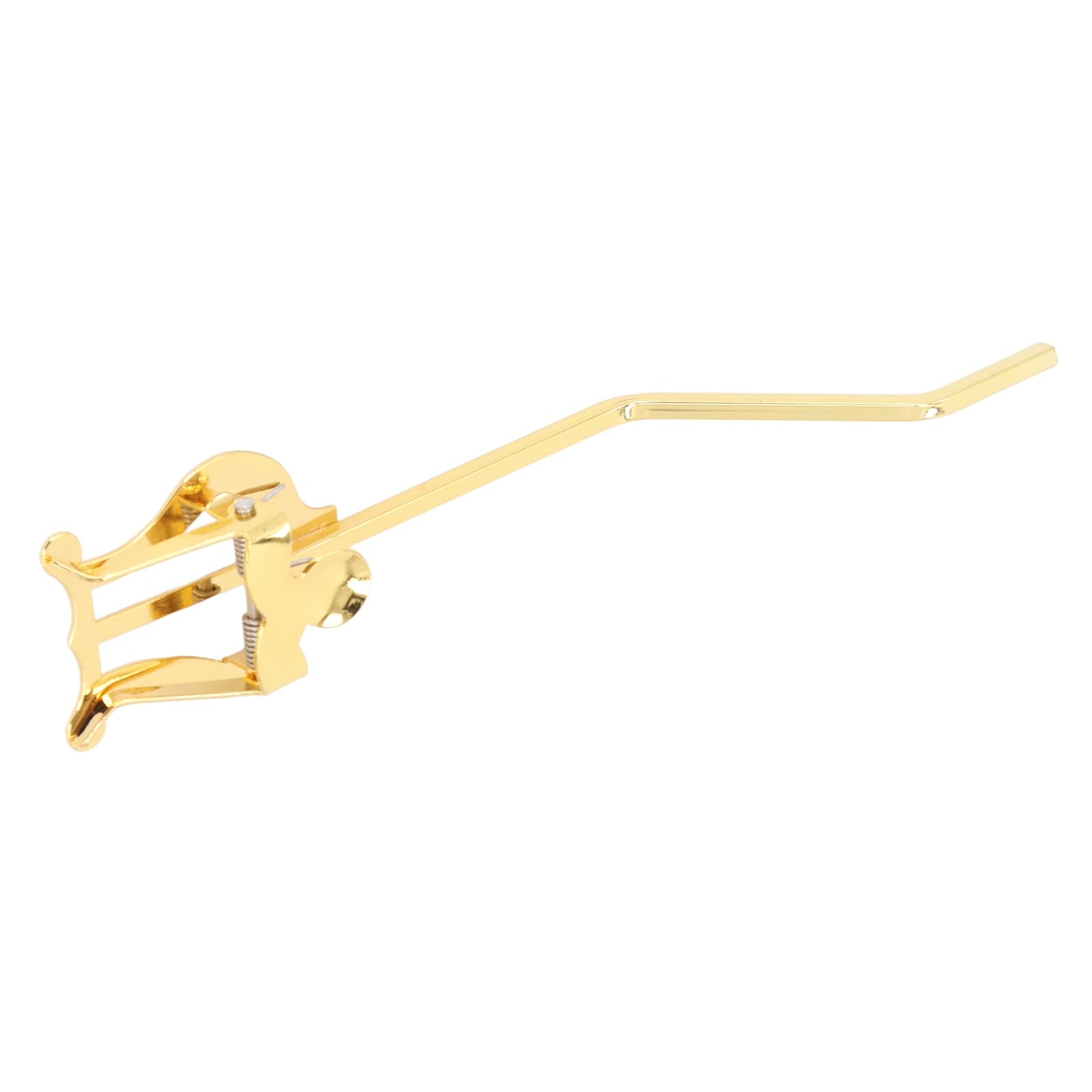 Clip per Spartiti per Sassofono, Impugnatura Stabile in Lega D'oro Elegante Supporto per Sax Tenore Alto Supporto Portatile per Lira Musicale