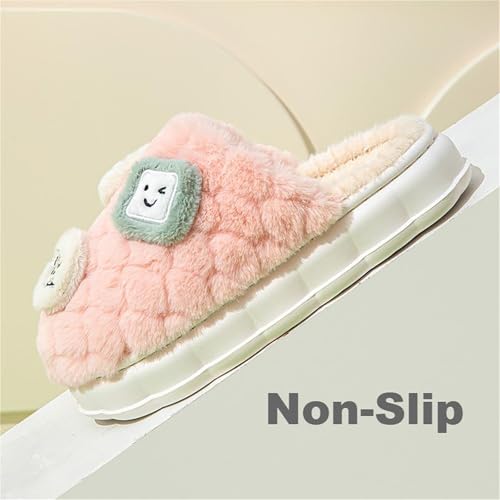 Womens Cute Fuzzy Slipper, Kawaii Sushi Anti-Skid Foam Comfy Cozy Plush Warm House Shoes for Indoor Outdoor3