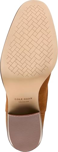 Cole Haan Cole Haan Women's Janelle Chelsea Booties, Tobacco Suede, 7-B US