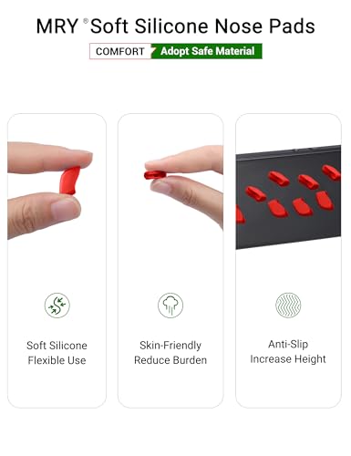 Image of Mryok Replacement Nose Piece Nose Pads for Oakley Half Jacket /Flak 2.0 /Half Jacket 2.0 /Flack Jacket Sunglass - Options