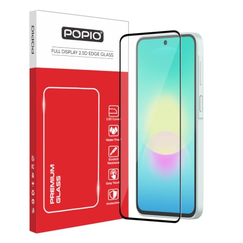 Image of POPIO Military-Grade Gorilla Tempered Glass For Samsung Galaxy A27 / M47 | 9H Hardness, Edge-to-Edge, Bubble-Free