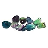 Rainbow Fluorite Tumble Stones (20-25mm) - 5 Pack