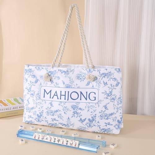 Estuche para Mahjong Americano 24x15 pulgadas Tote Bag miniatura 4