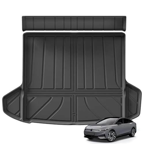Tapis de sol en TPE ID.7 finition premium avec doublure coffre haut de gamme