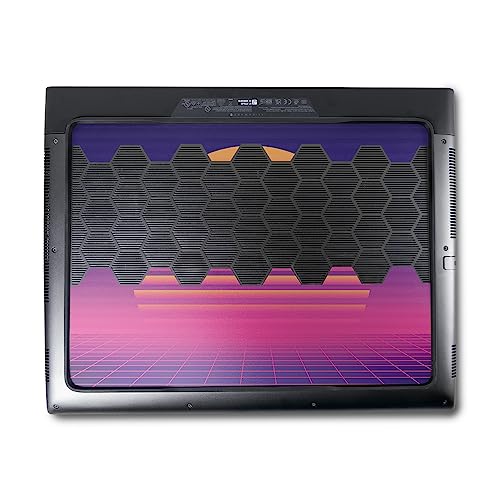 Image of MightySkins Skin Compatible with Alienware M18 R1 (2023) Full Wrap Kit - Synthwave Sunset | Protective, Durable, and Unique Vinyl Decal wrap Cover | Easy to Apply & Change Styles | Made in The USA