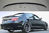  CAIXCAR ALERÓN TRASERO SERIE 5 E60 DESDE 2003 A 2010 NEGRO BRILLO SPOILER
