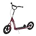 Produktbild HOMCOM Kinderroller Scooter Tretroller Cityroller Kinder Roller Kickboard 12 Zoll Rot 120 x 52 x 80-88 cm