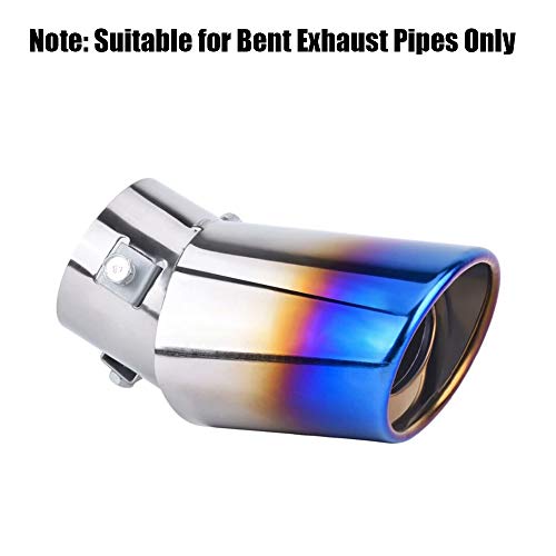 Image of Oshotto Stainless Steel SS-006 Car Exhaust Muffler Silencer Cover Compatible with Hyundai Venue (Multicolor)