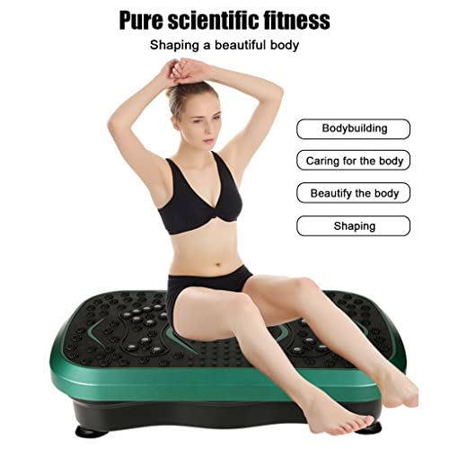 Plataforma Vibratoria HAIZON con Capacidad de 330 lb, 99 Niveles de Vibración, Control Remoto y Bandas de Resistencia miniatura 2