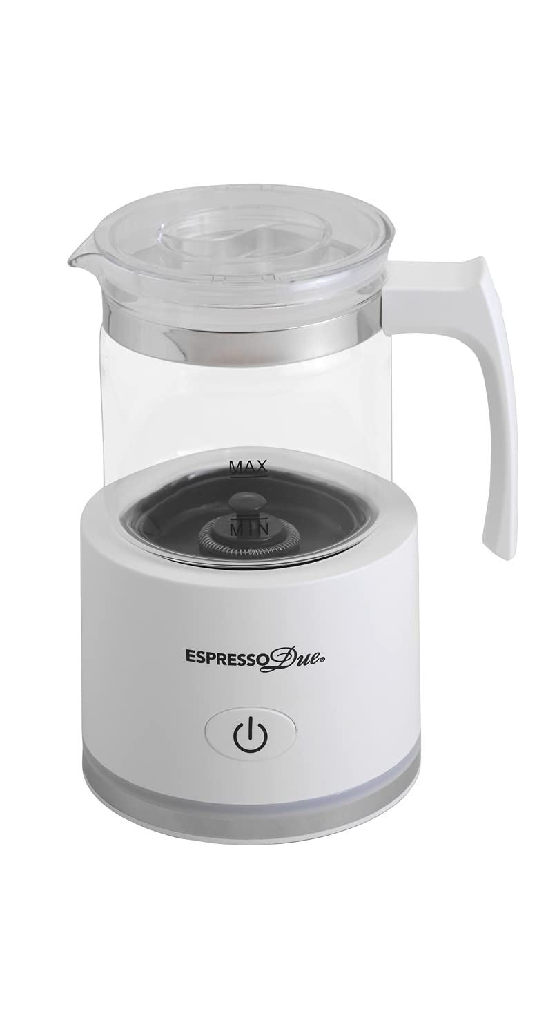 Montalatte Automatico EspressoDue (art. 405), funzionalità: schiuma il latte a caldo, a freddo e cioccolata calda