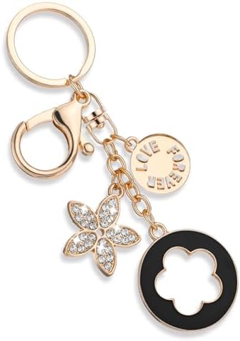 Purse Charms for Handbags, Cute Flower keychains for Women, Aesth...