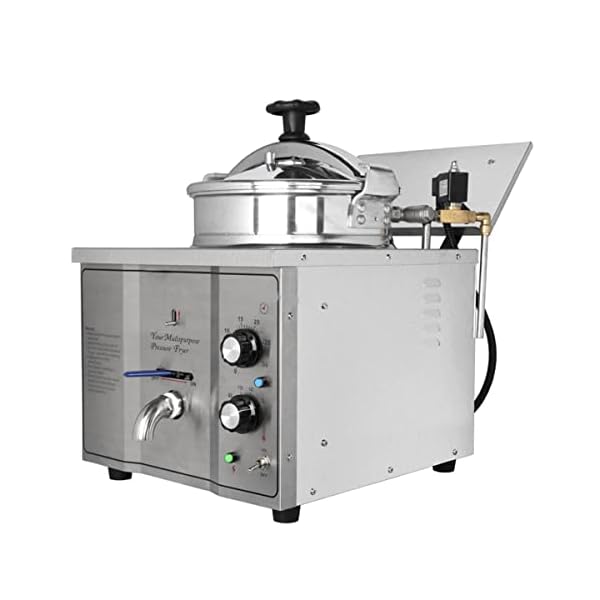   16L-High-Pressure-Fried-Chicken-Machine-110V-Chicken-Pressure-Fryer-Counter-Top-Electric-Deep-Fryer-With-Thermostat-Food-Oven-Fryer-Fried-Delicacies-Stainless-Steel-3000W