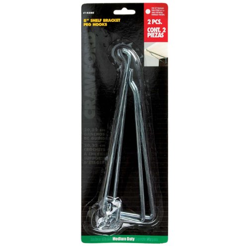 Crawford 14580 Shelf Bracket 2 Count