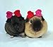 Crochet Heart Bows and Bowties for Guinea Pigs, Bunnies, Gerbils, Hamsters, Chinchillas, & Other Small Pets (Heart Bow)