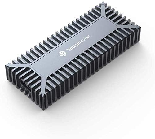Yottamaster SSD portátil 1T - Hasta 980MBs - Unidad de estado sólido NVMe externa USB-C USB3.1 Gen2 - SOES1-1T