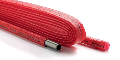 Preisvergleich Produktbild Schutzschlauch PE Kaltwasserleitung 10 m Isolierschlauch 4 mm Dämmung / Climaflex (Schutzschlauch Kaltwasserleitung, 22mm x 4mm x 10m)