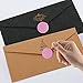Meitaat Round Stickers Pink 1 Inch Circle Labels with Dispenser Box Color Coding Dot Sticker Waterproof Removable Roll of 500 PCS