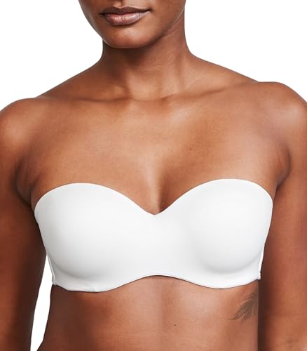 Victoria's Secret Body by Victoria Strapless Bra, VS White, 36DDD - image 1