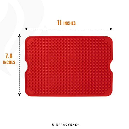 Air Fryer Liner Accessories for Ninja Foodi XL Smart FG551 6-in-1 Indoor Grill, Reusable Heat Resistant Mat for Air Fryer, Ninja Foodi Accessories, Easy Clean Replacement for Parchment Paper