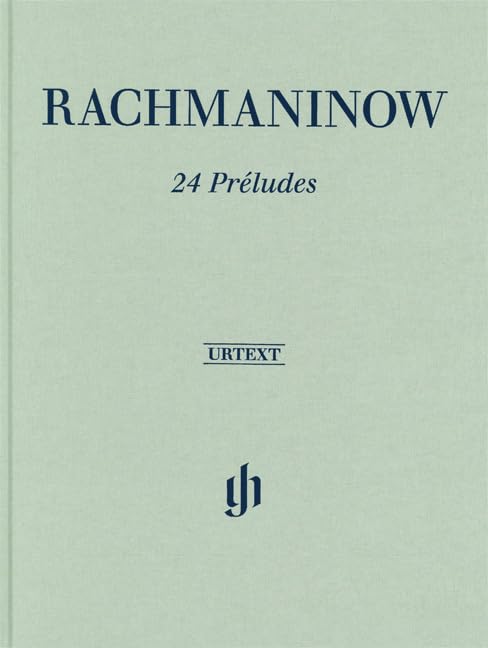 24 Préludes; Leinen. Klavier zu zwei Händen: Besetzung: Klavier zu zwei Händen (G. Henle Urtext-Ausgabe)