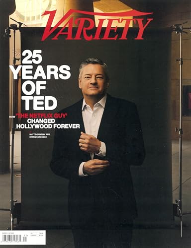 VARIETY MAGAZINE - MARCH 19, 2025 - 25 YEARS OF TED. VARIETY MAGAZINE - MARCH 19, 2025 - 25 YEARS OF TED.