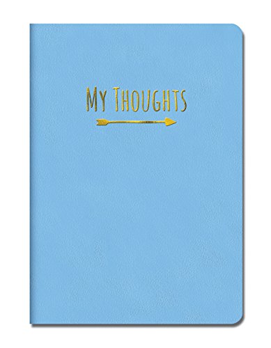 Promo Discount Up To 70% Off Medium Leatheresque Journal by Studio Oh! - Bibbidy-bobbidy Blue - 5.5" x 7.75" - 192 Lined Pages with Gilded Edges and Padded Leather-Like Textured Cover with Foil Stamping