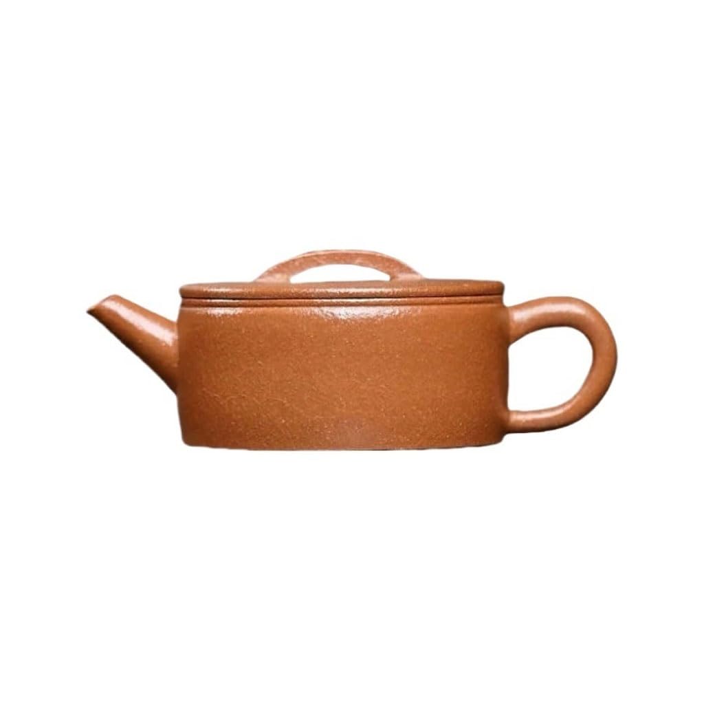 Tetera de Kung Fu Para Hacer té Tetera De Arcilla Amarilla For Uso Doméstico, Escritorio For Salón Té, Adecuada For La Mayoría Los Tés Juego de Té de Cerámica