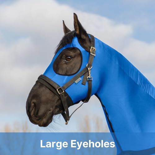 Image of RESISTANCE Premium Horse Sleazy Full Body Slicker with Zipper Face & Forelock Saver Horse Care Sheet