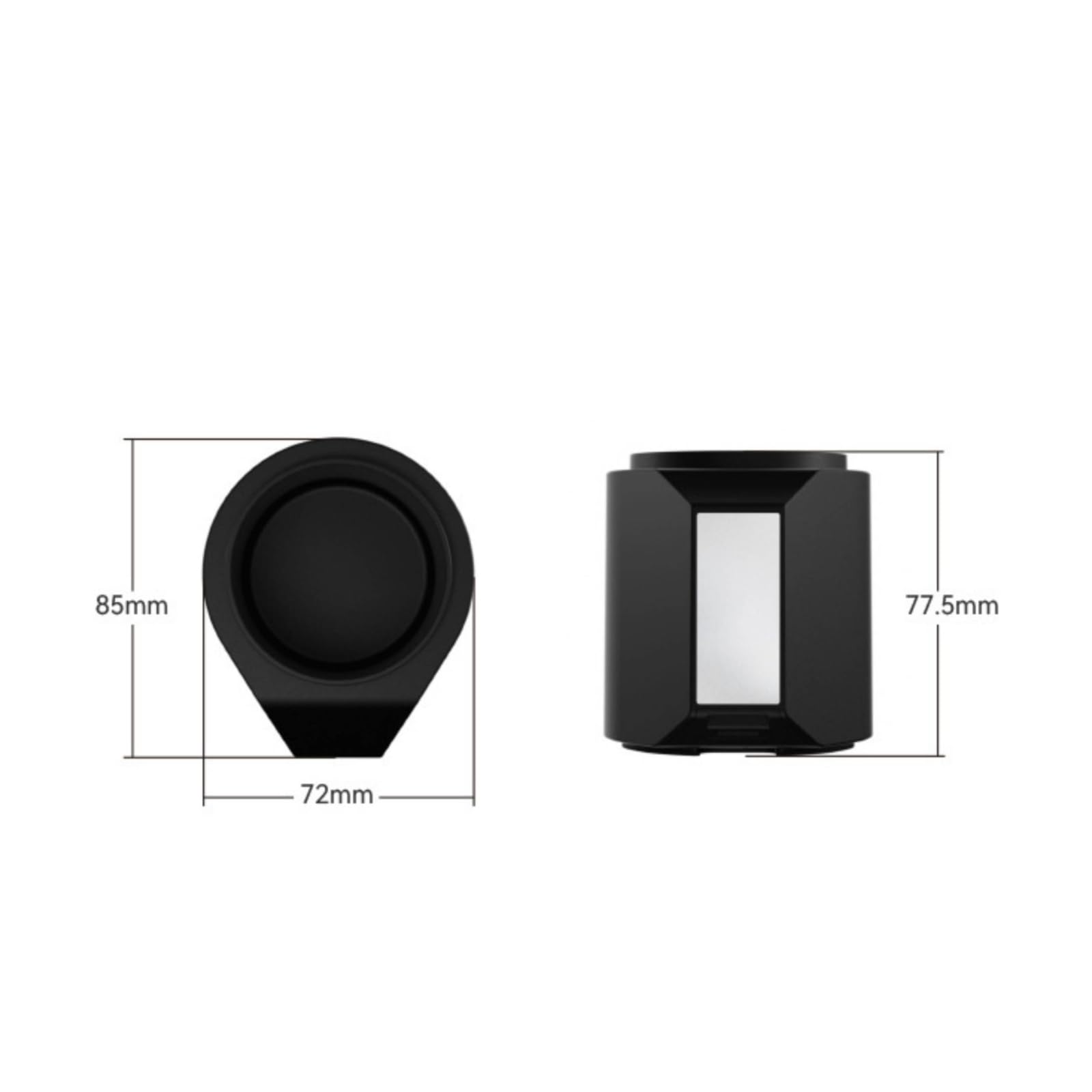 rockible Taza Dosificadora con Báscula Preciso Vaso Dosificador con Báscula Compacto Taza Dosificadora Digital para Cafetería, Cocina