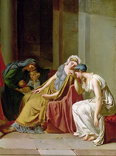 Impression d'art le Serment des Horaces toile de maître Jacques Louis David haut de gamme