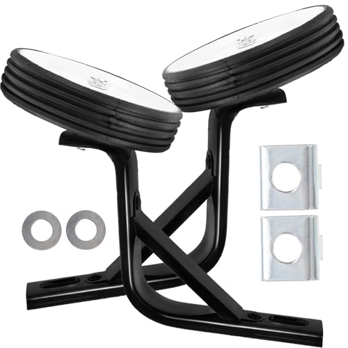 FOMIYES Ruedas de Entrenamiento para Bicicleta de 16 pulgadas Rueda Blanca con Soportes Estabilizadores de Acero Accesorios para Bicicletas para Conducción Segura miniatura 1
