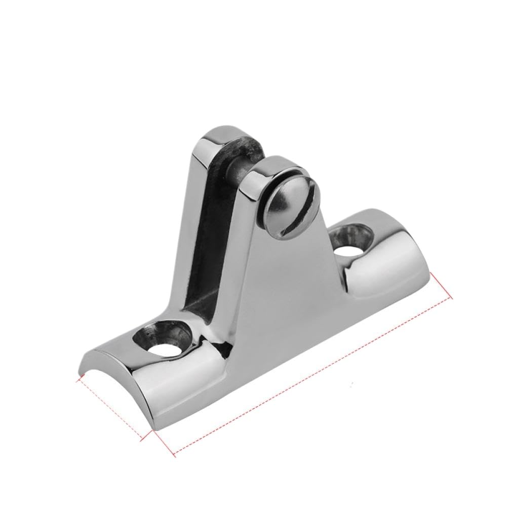 Bimini Deck Hinges 316 Stainless Steel Fitting Hardware Compatible with Alastin Bimini(22mm)
